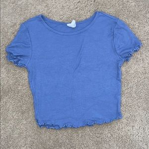 Tilly’s Ribbed Cropped Tee